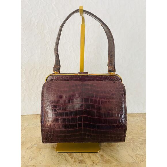 LICILLE THE PARIS crock embossed leather in poor condition - Picture 2 of 10